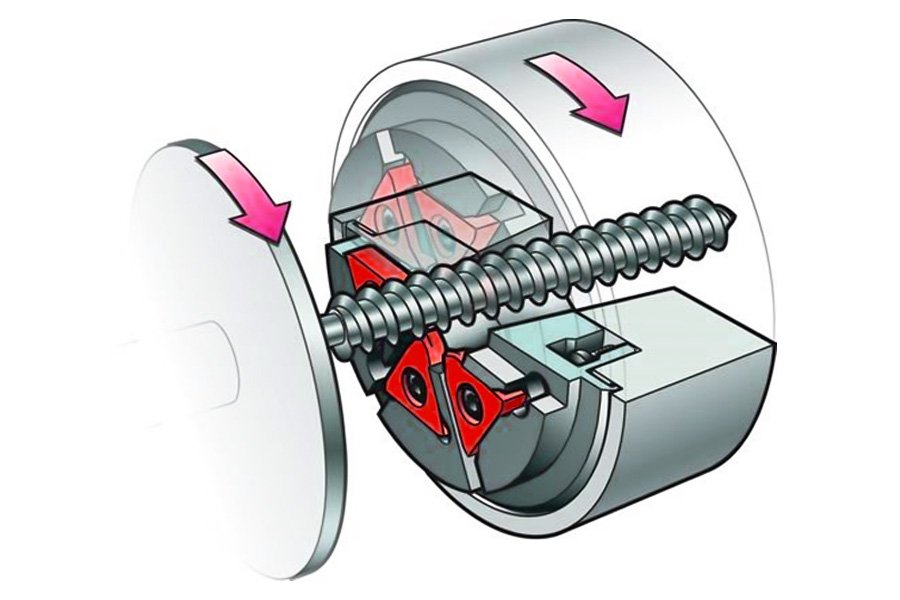 What is the difference between thread whirling and thread milling?