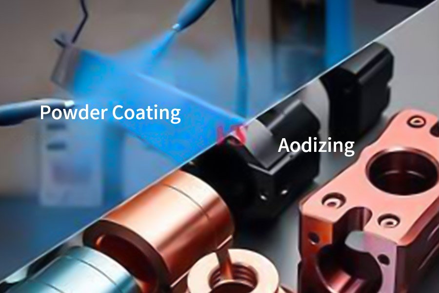 What is black anodized aluminum vs powder coatingblack anodized sheet？