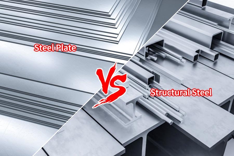 steel plate VS structural steel