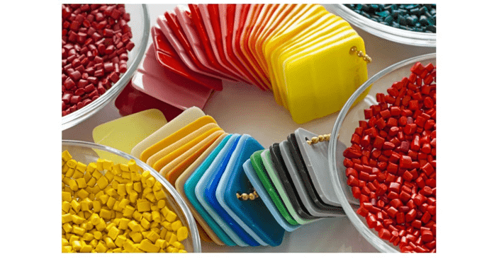 Pigments and masterbatch used in injection molding