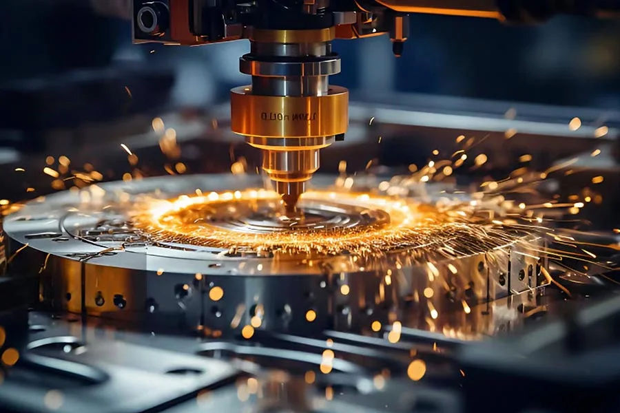 The working principle of the CNC milling machine