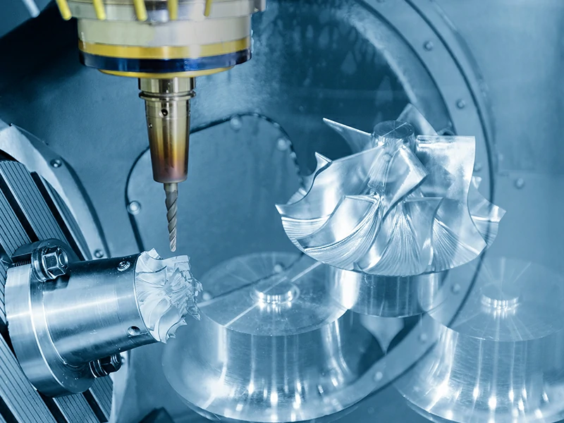 Longsheng's 5-axis CNC milling