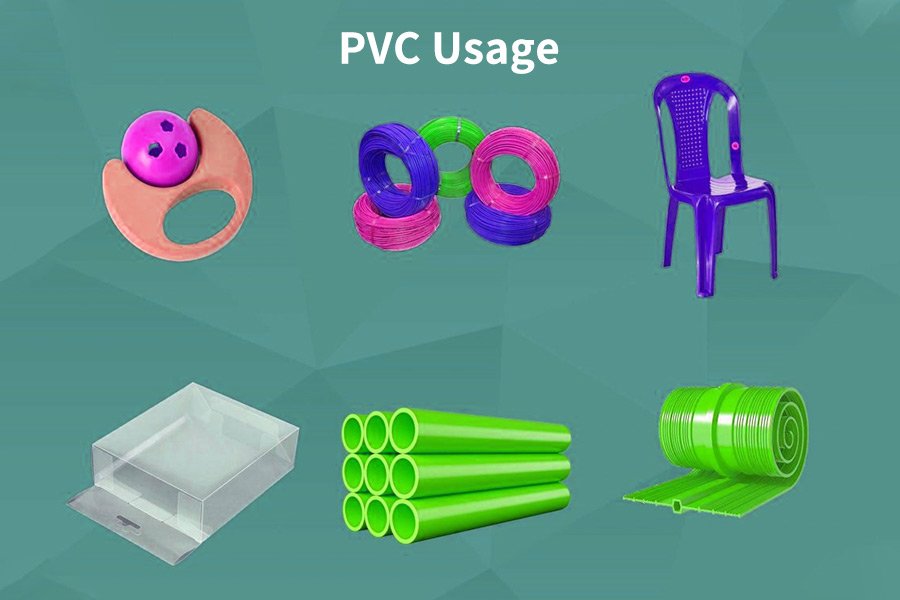 Common uses of PVC plastic