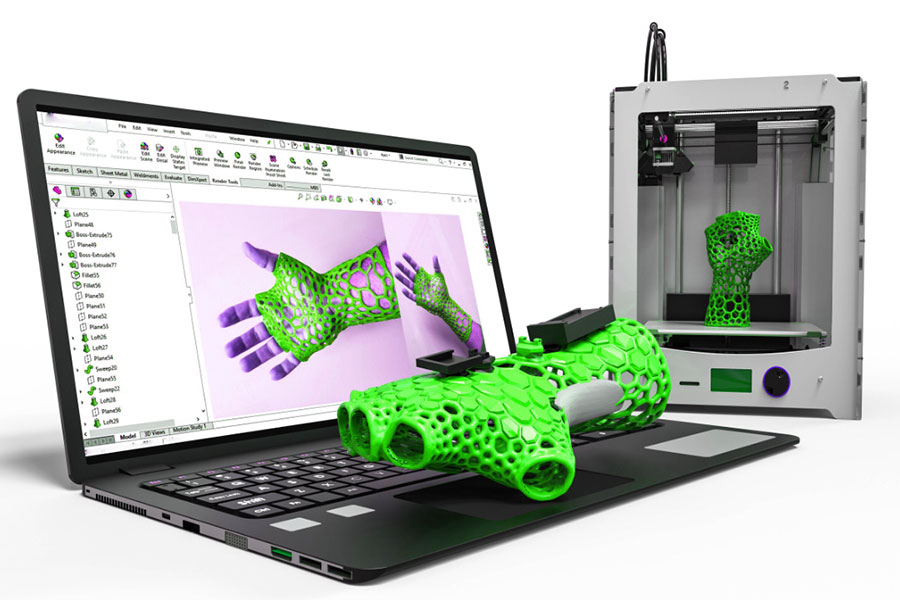 Rapid  3D printing